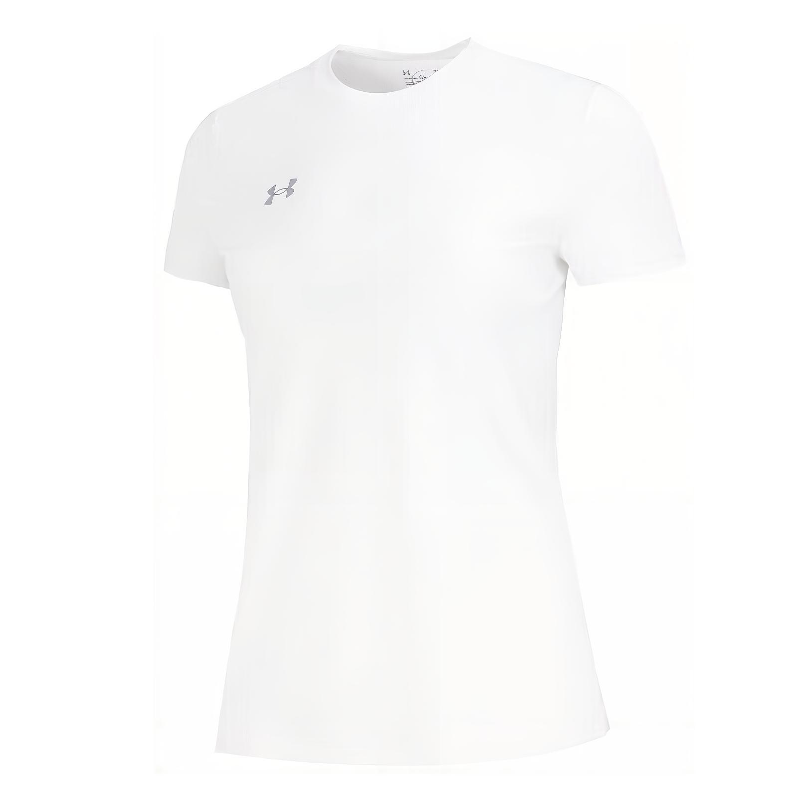 Under Armour Set in Sleeve T Shirt Women s White 23500509-100 XXL
