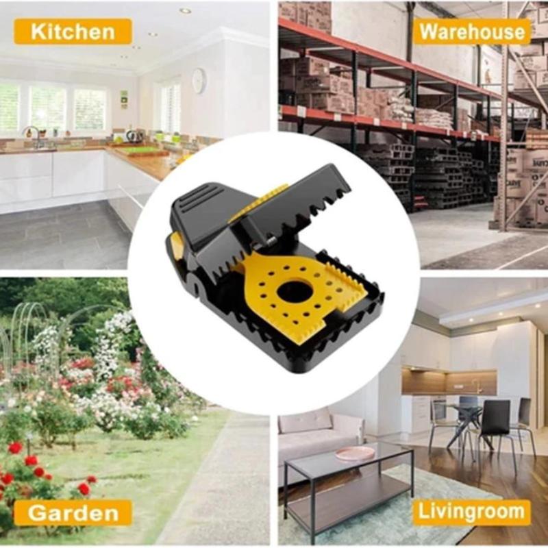 Upgraded Large Mouse Rat Traps Safety High Sensitive Snap Big Plastic Mouse Trap Rodent Catcher