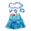 Kids Hawaiian Grass Lei Skirt Flower Wristband Garland Fancy-Costume Suit New