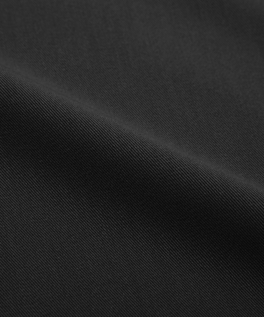 TRILLION Double Inverted Tuck Wide Pants [Black]