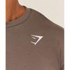 Gymshark CresT T shirT sofT Brown A1a3j Nbzv