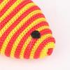 5Pcs Pet Cat Toy Fish Netting Cat Teasing Toy Cat Interaction Pet Supplies Color Woven Fish Toy