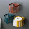 Household Bathroom Tissue Box Roll Holder Wall Mounted Tissue Box Bathroom Storage Box Toilet Paper Holder Accessories Tools