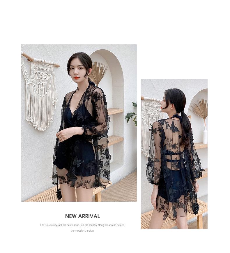 Korean Style 2025 Sexy Women's Swimsuit: One-Piece & Two-Piece Options for Small Chest Gathering