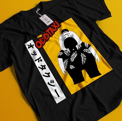 Odd Taxi Camisa Hiroshi Odokawa Camiseta Miho Camiseta Eiji Tee Rui Nikaido Ayumu