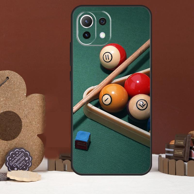 

Sports billiards Case For Xiaomi 15 14 Ultra 13T 14T 15T 17 Pro Max POCO X7 Pro X5 X6 F5 F6 F7 F8 Ultra Cover POCO F8 Pro