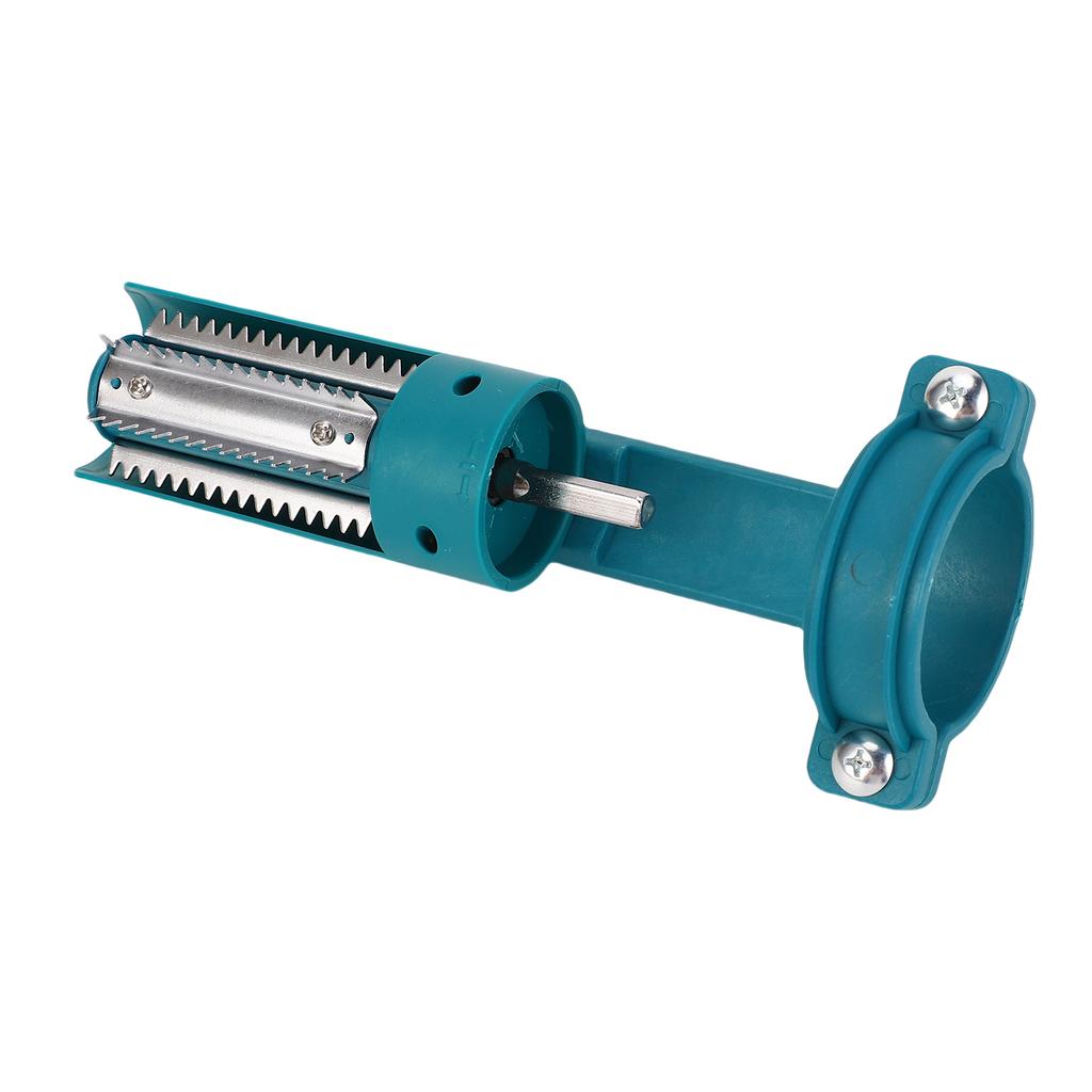 Electric Drill Fish Descaler Head Stainless Steel Blades Non Slip Cover Fish Scale Remover for Power Drill Fish Scale Remover