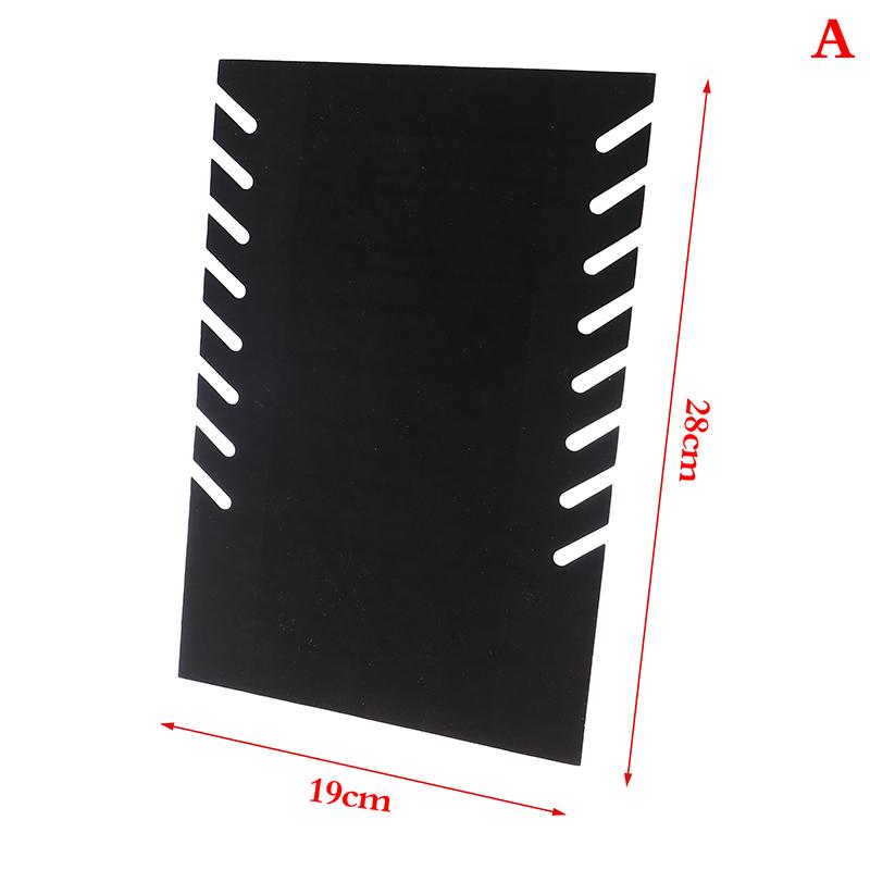Jewelry Display Rack Pendant Necklace Bracelet Holder Board Jewelry Stand