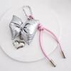 Stylish Heart Bowknot Keychain Pendant Suitable for Women's Handbags Phone Case Purses Adding Style to Your Accessories