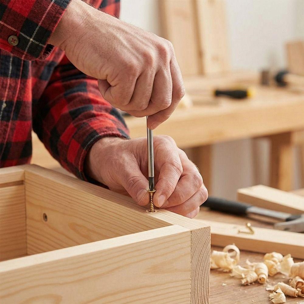 M 3.5 Deck Screws Carbon Steel Wood Screws Boxed Self-Drilling Wood Screws  Exterior Use