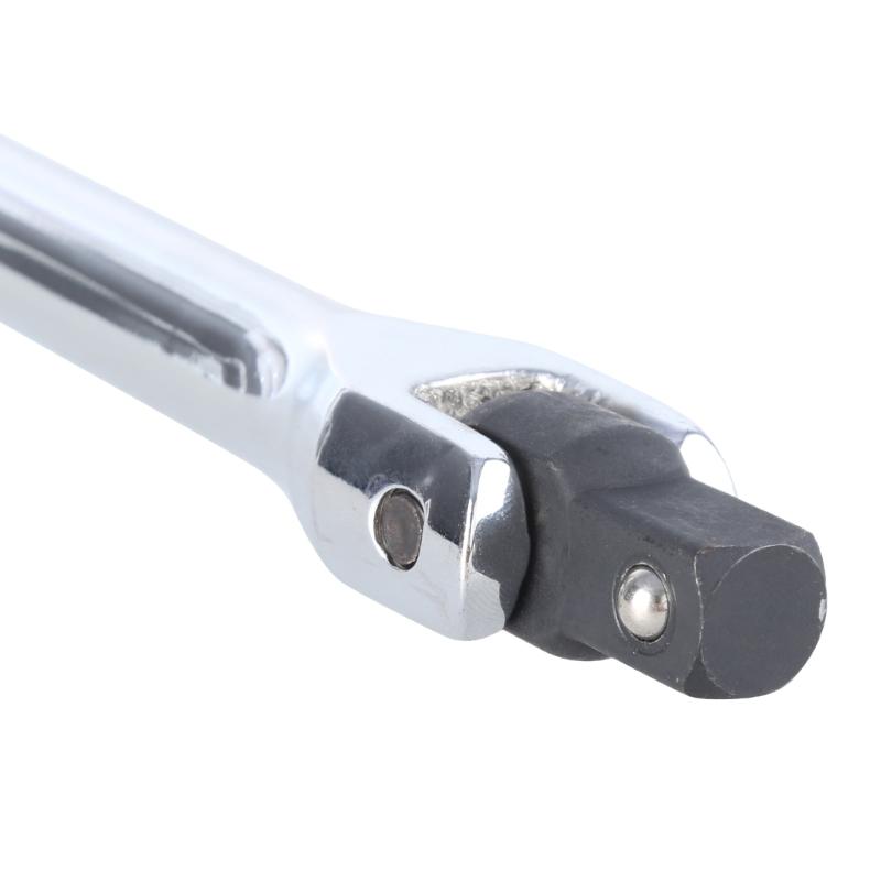 Heavy Duty 1/2 F Rod 15/18" Force Bar Activity Head Socket Wrench with Strong Force Lever Steering Handle for Repairing