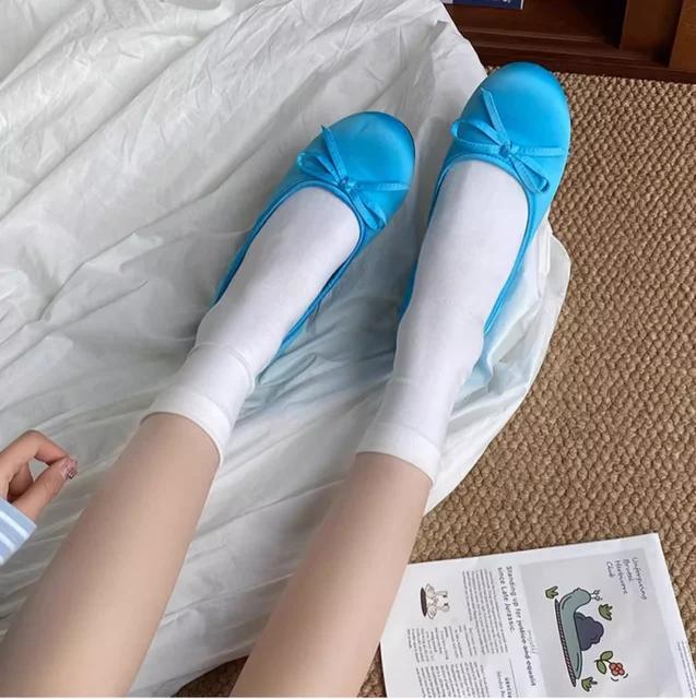 Fashion Women Shoes Flats Portable Fold Up Ballerina Flat Shoes Roll Up Foldable Ballet ter Party Shoes For Bridal Wedding Party Favor