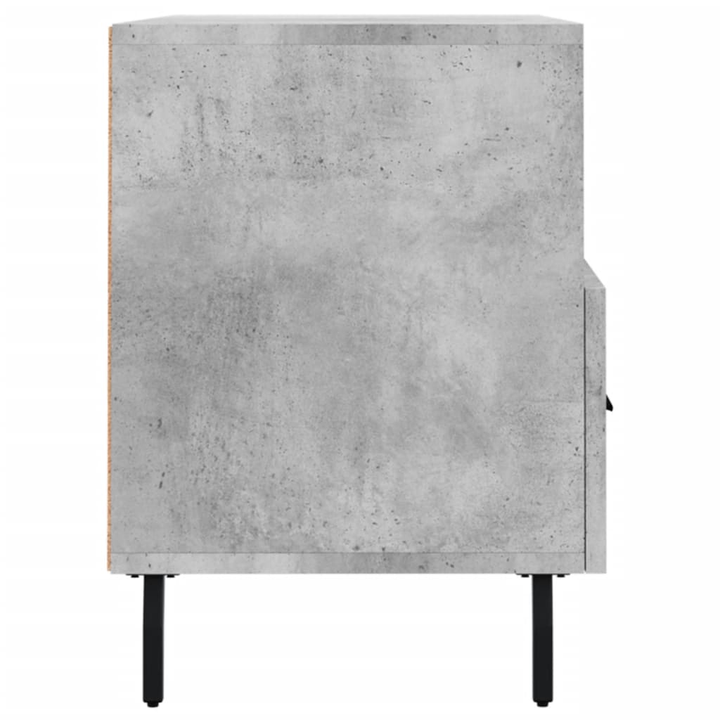 TV Cabinet Concrete Grey 80 x 36 x 50 cm Engineered Wood
