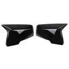 For Chevrolet Traverse 2018- Car Sticker Rearview Side Mirror Cover Wing Cap Exterior Door Case Trim Carbon Fiber Black Auto