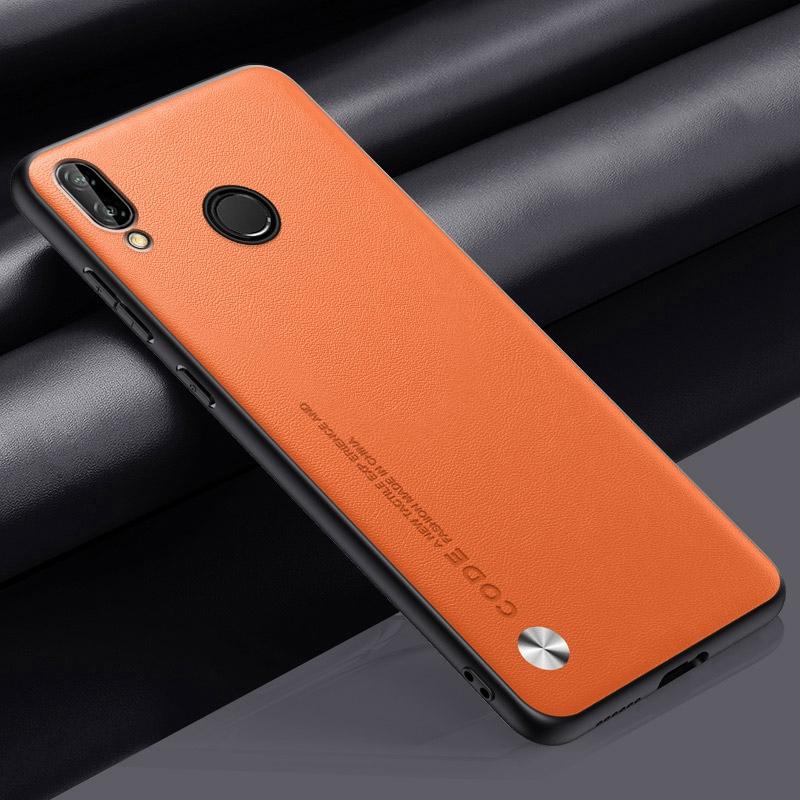 Luksusowe etui ze skóry PU dla Honor Note 10 Tylna okładka Matowe silikonowe Wstrząsoodporne Pełna ochrona Etui na telefon Dla Honor Note10 Coque