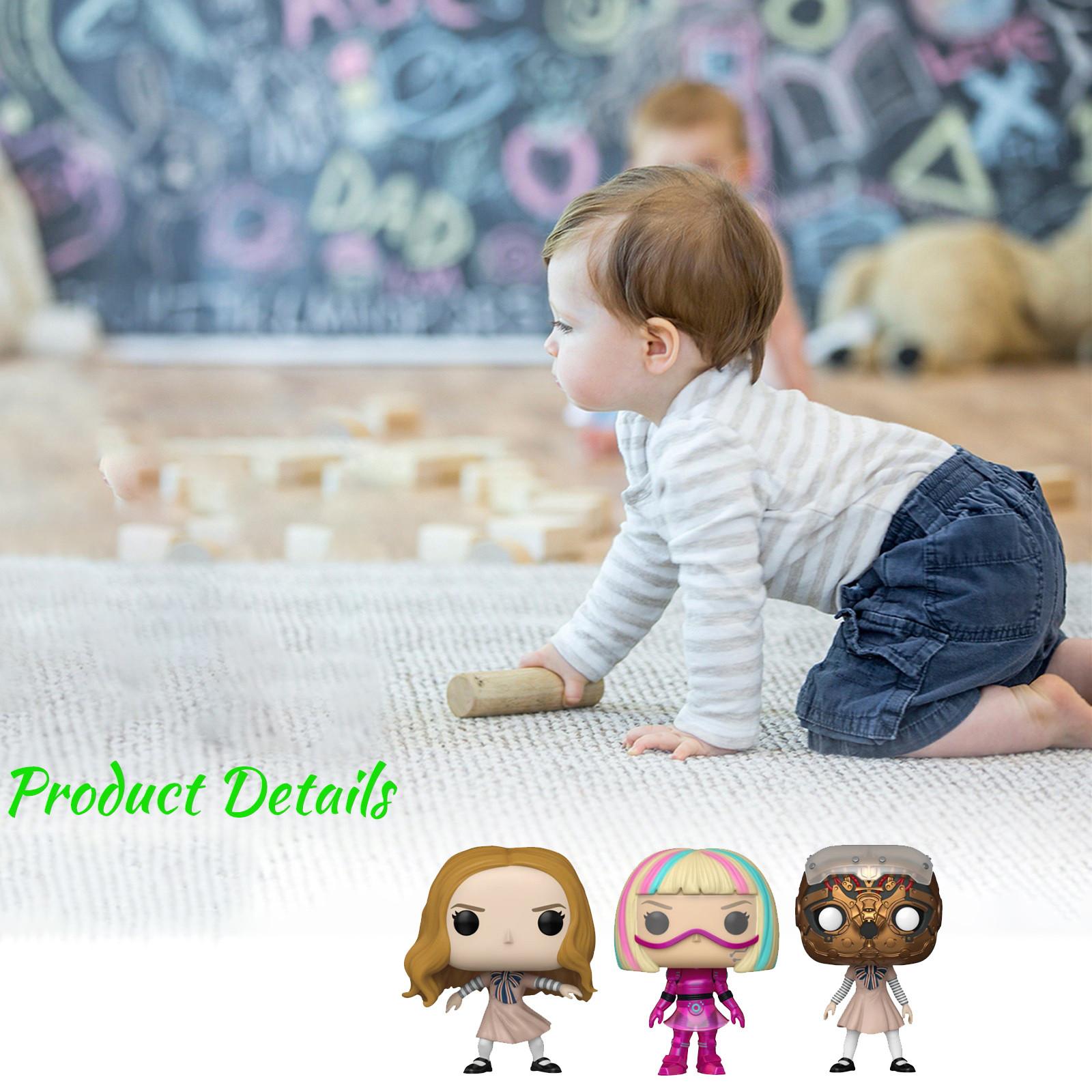 

Non-movable Doll Collection Version Scale Doll Desktop Ornaments With One Accessory One Size