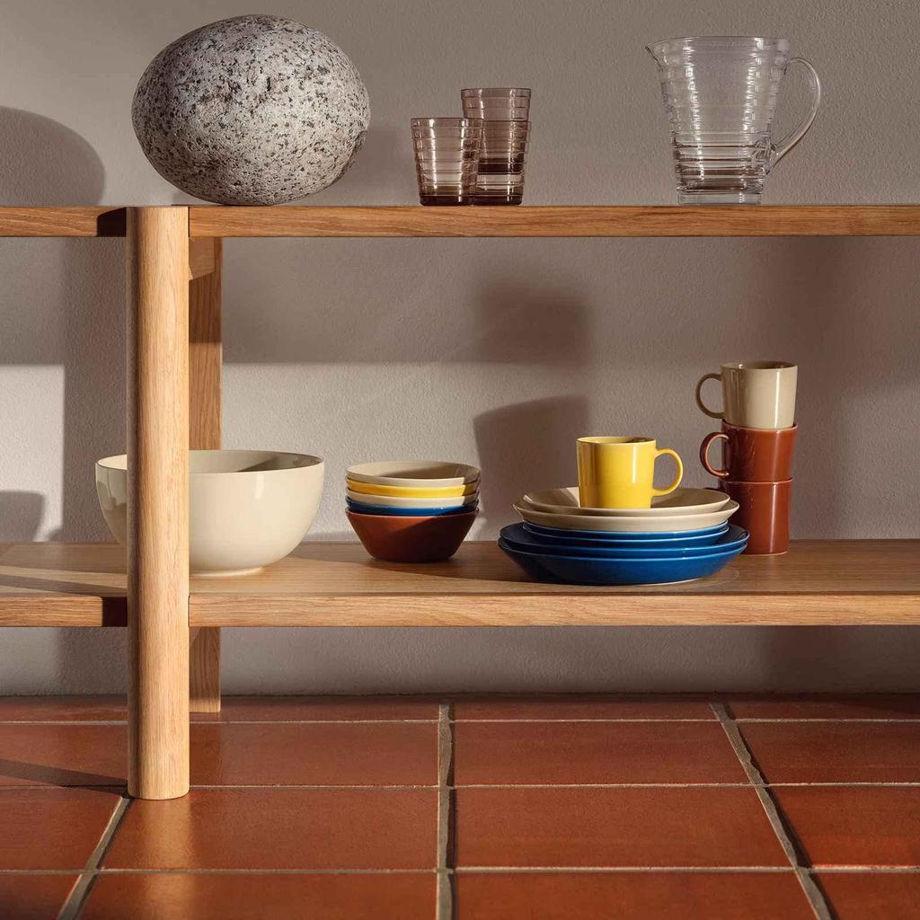 [Officially Imported] iittala Teema Plate, 26cm, Vintage Blue, 1062243