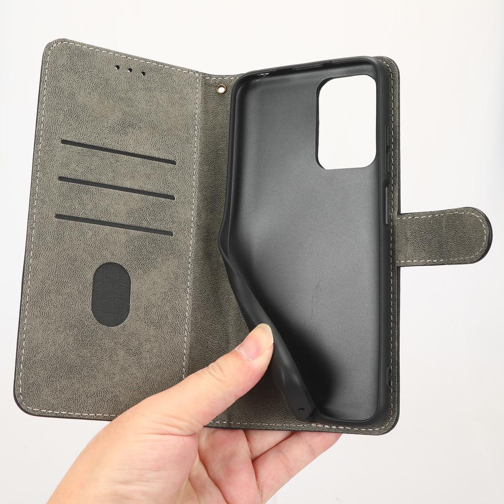Phone Case For Xiaomi Redmi 10 4G (2021)/Redmi Note 11 4G (MediaTek)/Redmi 10 2022 4G/Redmi 10 Prime Magnetic RFID Blocking Flip Wallet Cover Stand