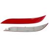 Pair Rear Bumper Reflector 63146915039 63146915040 Replacement Fit for E60 5‑Series 2003‑2007