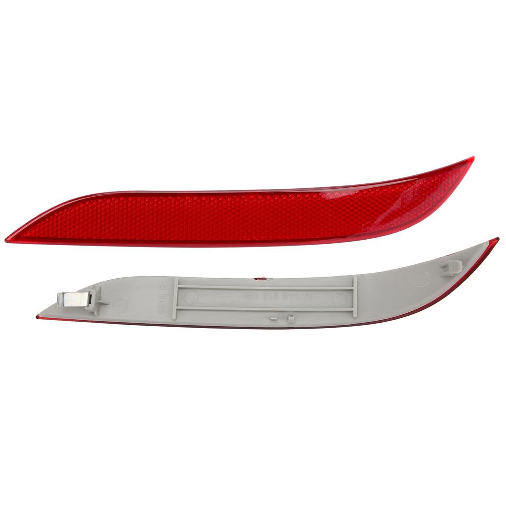 Pair Rear Bumper Reflector 63146915039 63146915040 Replacement Fit for E60 5‑Series 2003‑2007