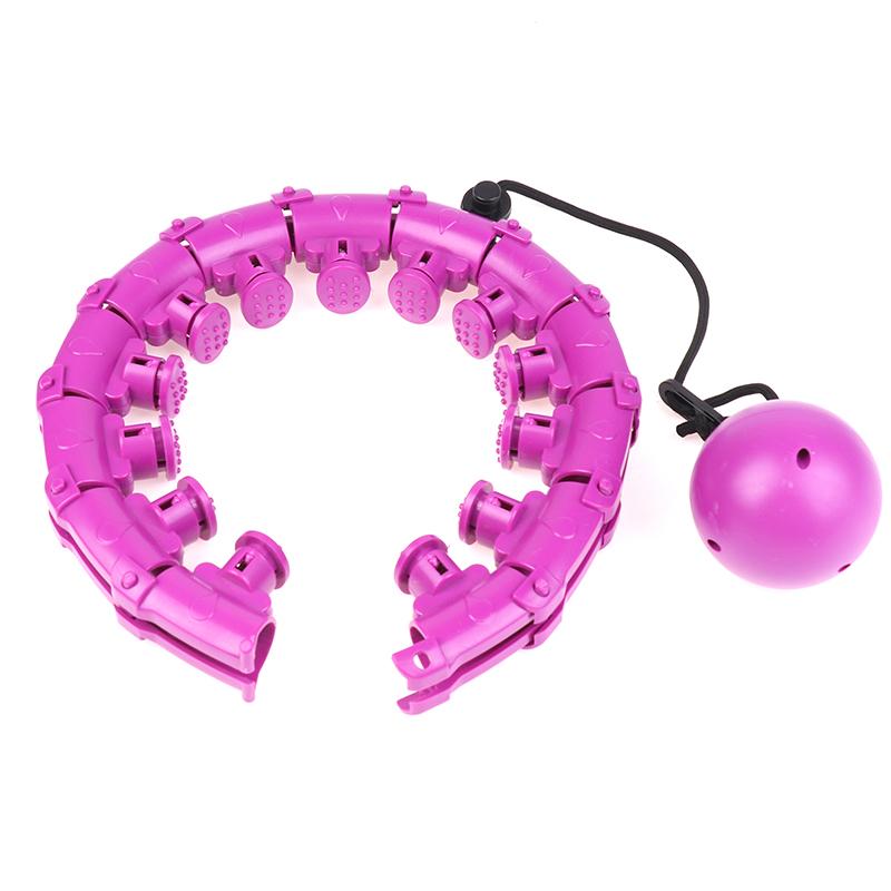 Weighted Fit Exercise Circle Infinity Fitness Hoop With Detachable Knots For Adults Children Weight Loss And Exercise