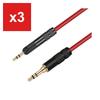 luxferre Headphone Replacement Cable for Audio-Technica ATH-M50x/M40x, 2m, OFC 3.5mm to 2.5mm