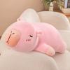Capybara Plush Pillow With Inner Liner Soft Short Fur Stuffed Animal Toy