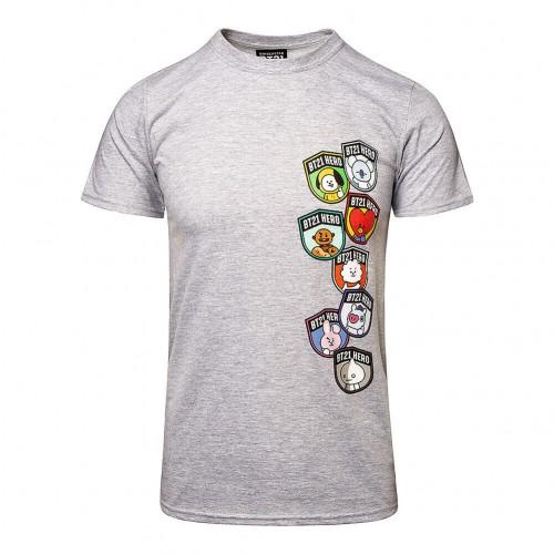 BT21 Unisex Adult Badge T-Shirt