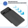 Portable 2.5inch SATAs Hard Drive Enclosure for SSDs HDDs No Screw Design ABS Construction