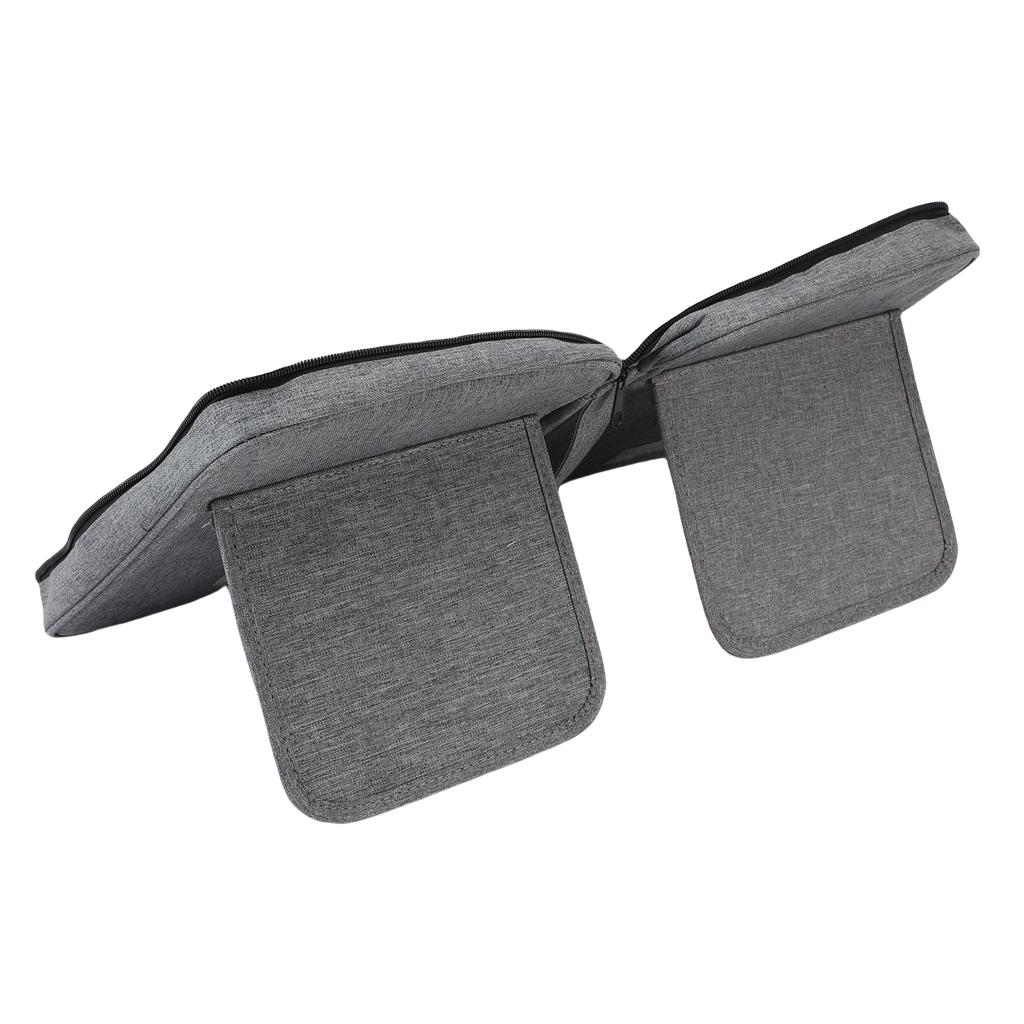 Schriftetui Wasserdichtes Oxford-Gewebe Schriftenschutzhalter mit Buchständer Mehrere Taschen für Stifte Notizbücher