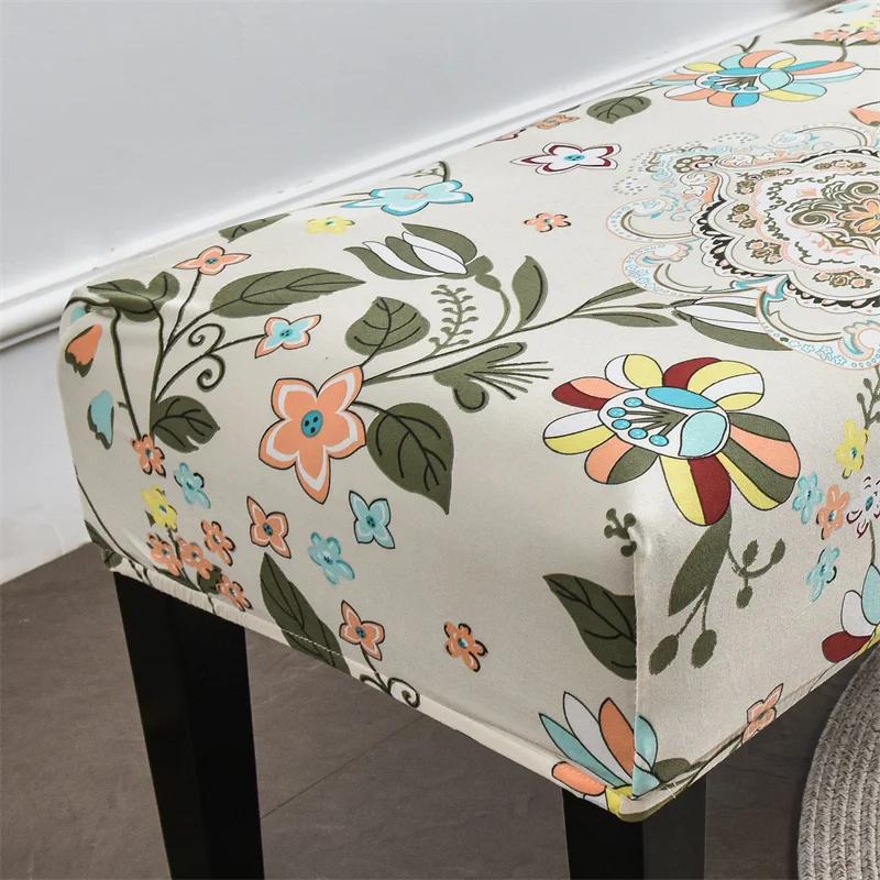 1 Stück Unifarben S Hockerbezug Stretch Klavierhockerbezug Rechteck El Bett Hockerbezug Möbelschutz Überzug Esszimmer