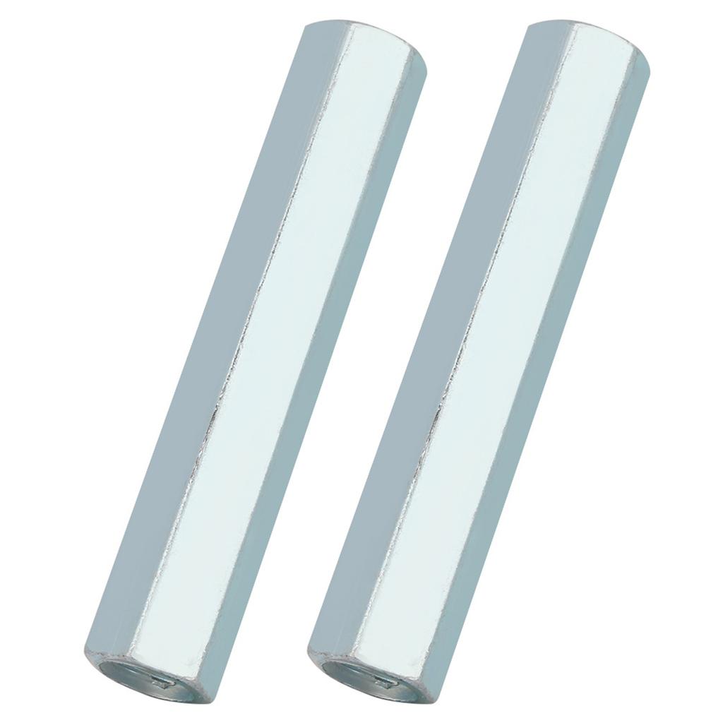 2pcs M8 * 66 Long Rod Nut Hex Hexagonal Sleeve Nut Standoff Threaded Fasteners