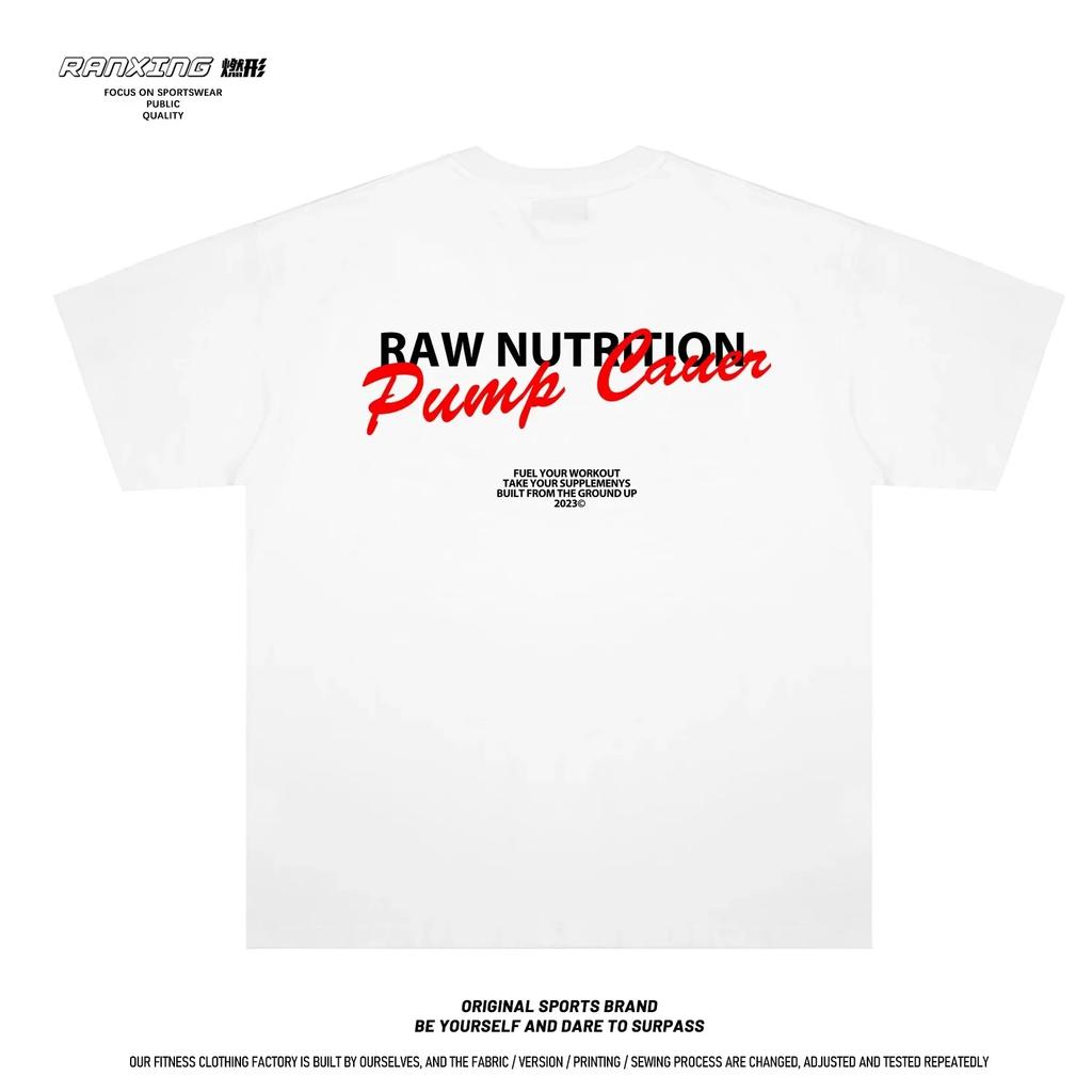 Letnia Fitness Męska Bawełniana Koszulka CBUM Thavage Umięśnieni Mężczyźni Koszulka na Siłownię Joggers 100% Bawełna Koszulki z Krótkim Rękawem Koszulka CBUM Damska