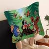 Cute The Little Mole Art Cushion Cover Decorative Pillow Sofa Home Decor Case Pillow Cases