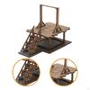 1/72 Gallows Building Model Kit 3D Wooden Puzzles for Adults, Wood, 1:72 Scale, DIY Diorama