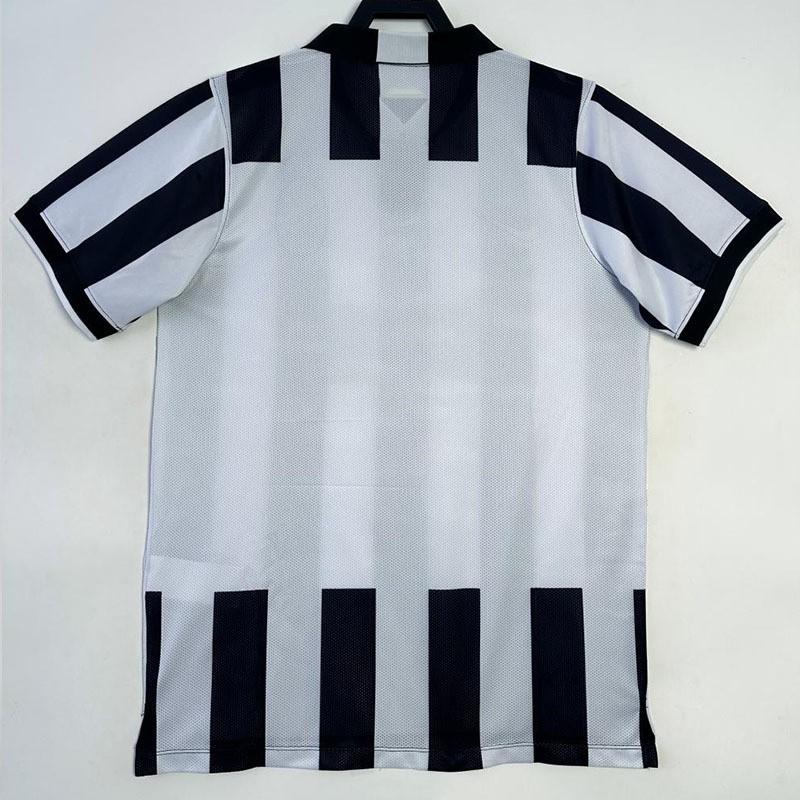 Vintage Juventus Home Soccer Jersey Short Sleeve Football Uniform Men Bamboo Fiber Fall Winter