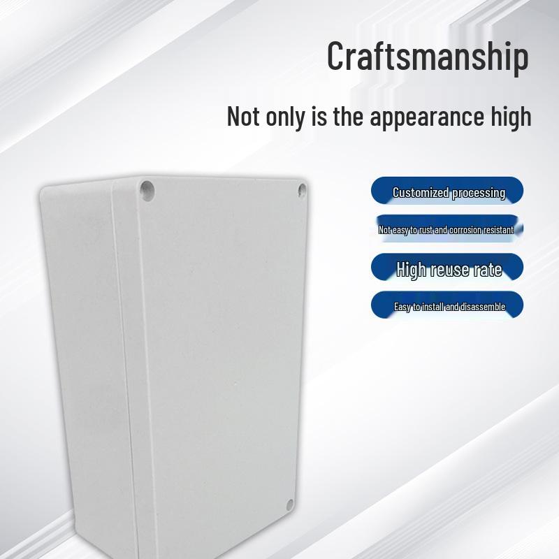 Outdoor Waterproof Plastic Junction Box for Security Cables & Circuit Protection