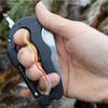 Multifunctional Aluminum Camping Knife Carabiner Keychain Clip with Bottle Opener for Outdoor Activities