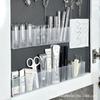 Perforationsfreier Spiegelschrank Lippenstift Dreigeteilt Augenbrauenstift Schere Geteilte Aufbewahrungsbox