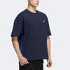 Adidas City Loose Short Sleeve T-Shirt With Solid Color Logo Men Tops Navy-Blue HC9973