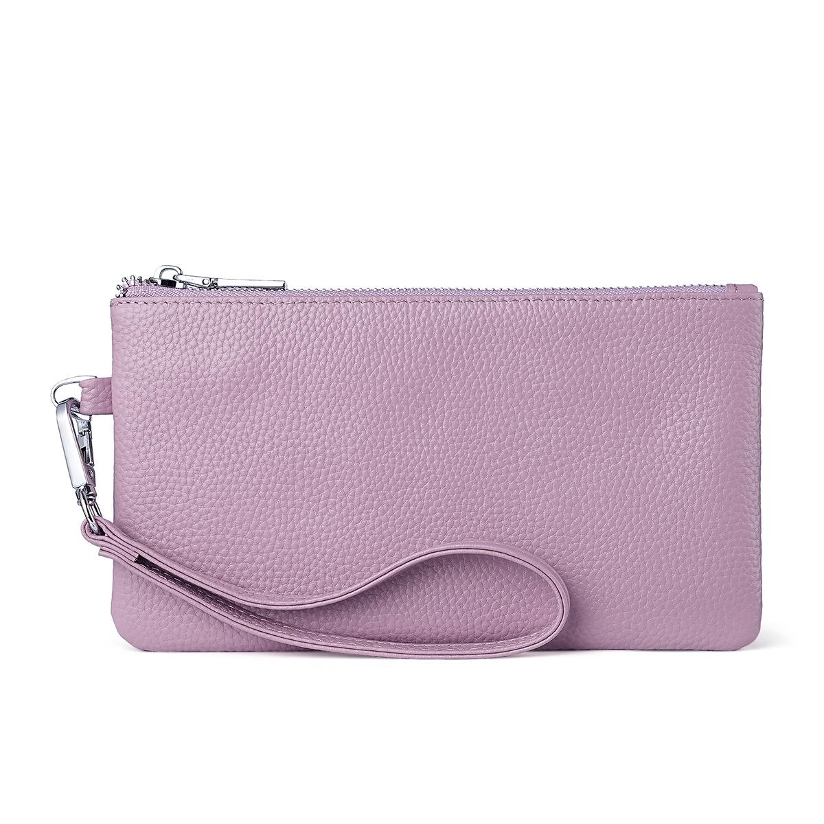 

Сумка для телефона и кошелек из натуральной коровьей кожи: Изысканный кошелек для монет, держатель для карт, ручное хранилище большой вместимости.