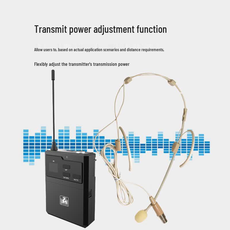 FionTu Dual Wireless Headset Conference Microphone System (CN Version)