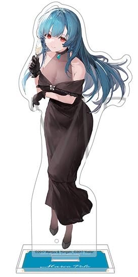 Marco Polo Acrylic Stand Azur Lane 7th Anniversary Official Merchandise