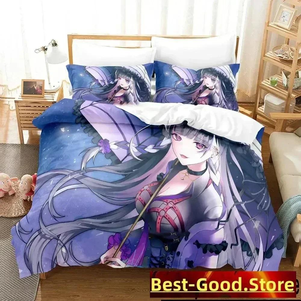 Comforter 3D Print Anime Meloco Kyoran Bedding Set Bed Set Comforter King Queen Size Boys Adult Bedding