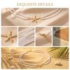 Starfish Pendant Waist Chain Bohemian Style Beach Bikini Chain New Body Chain  Beach Wear