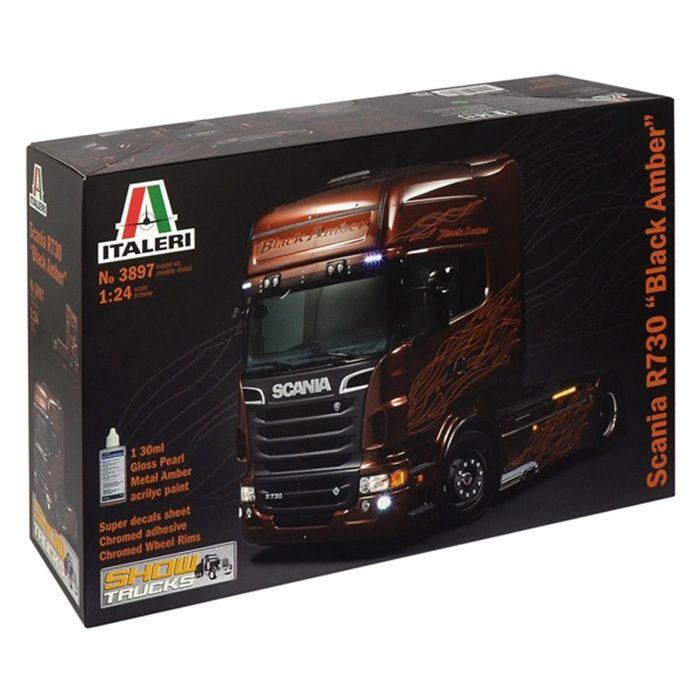 Maquette camion : Scania R "Black Amber"
