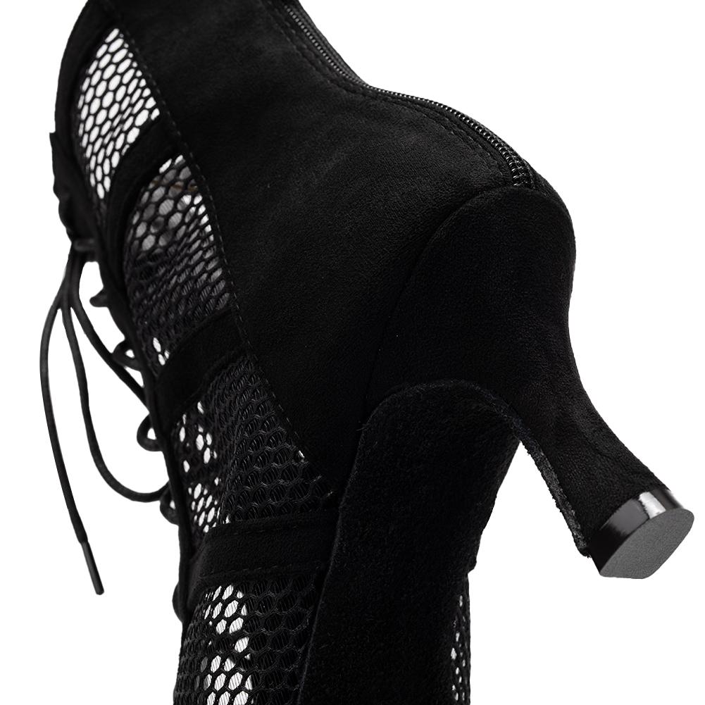 Women's Luxury Shoe High Heel Latin Ballroom Salsa Dance Shoes 7.5cm Heel