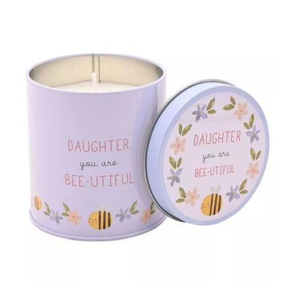Celebrations Love Life Daughter Lemon Tin Scented Candle
