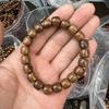 Huanghuali Sandalwood Buddhist Beads Wooden Cultural Crafts Unisex Hand String