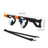 Magnetic VR Gun Stock for Playstation VR2 Handle Attachment with Shoulder Straps for Enhance FPS Gaming Experience